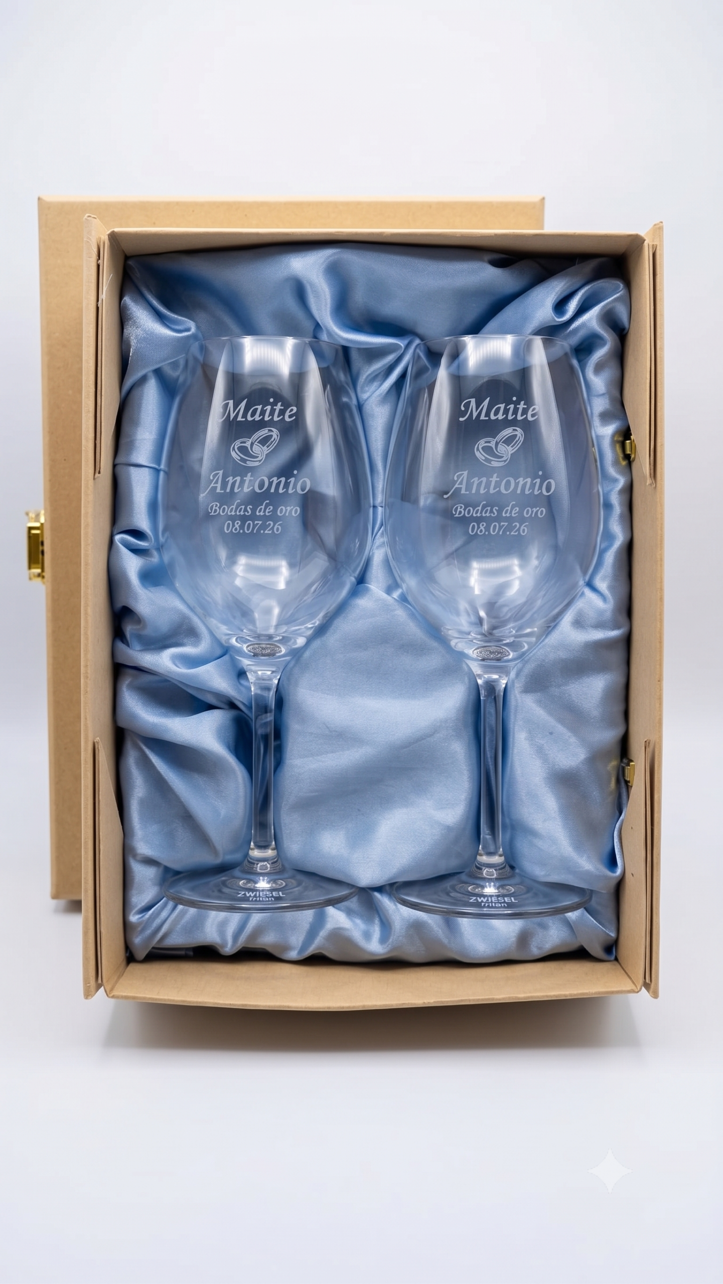 2 Copas de vino Zwiesel 47cl con estuche 60€