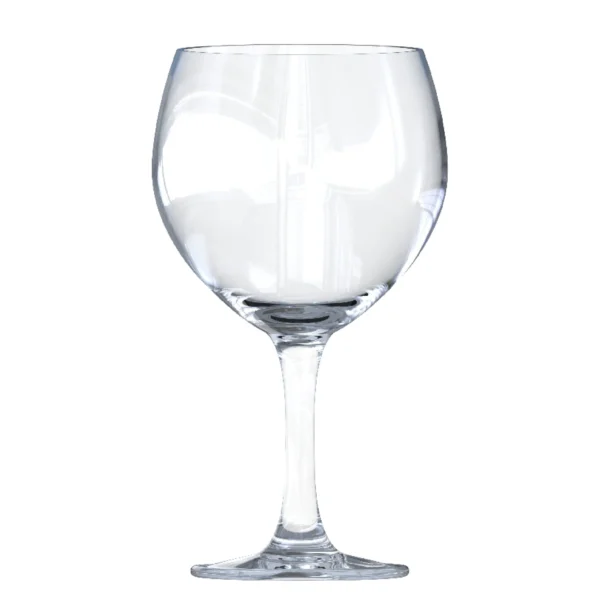 Copa gin tonic grabada