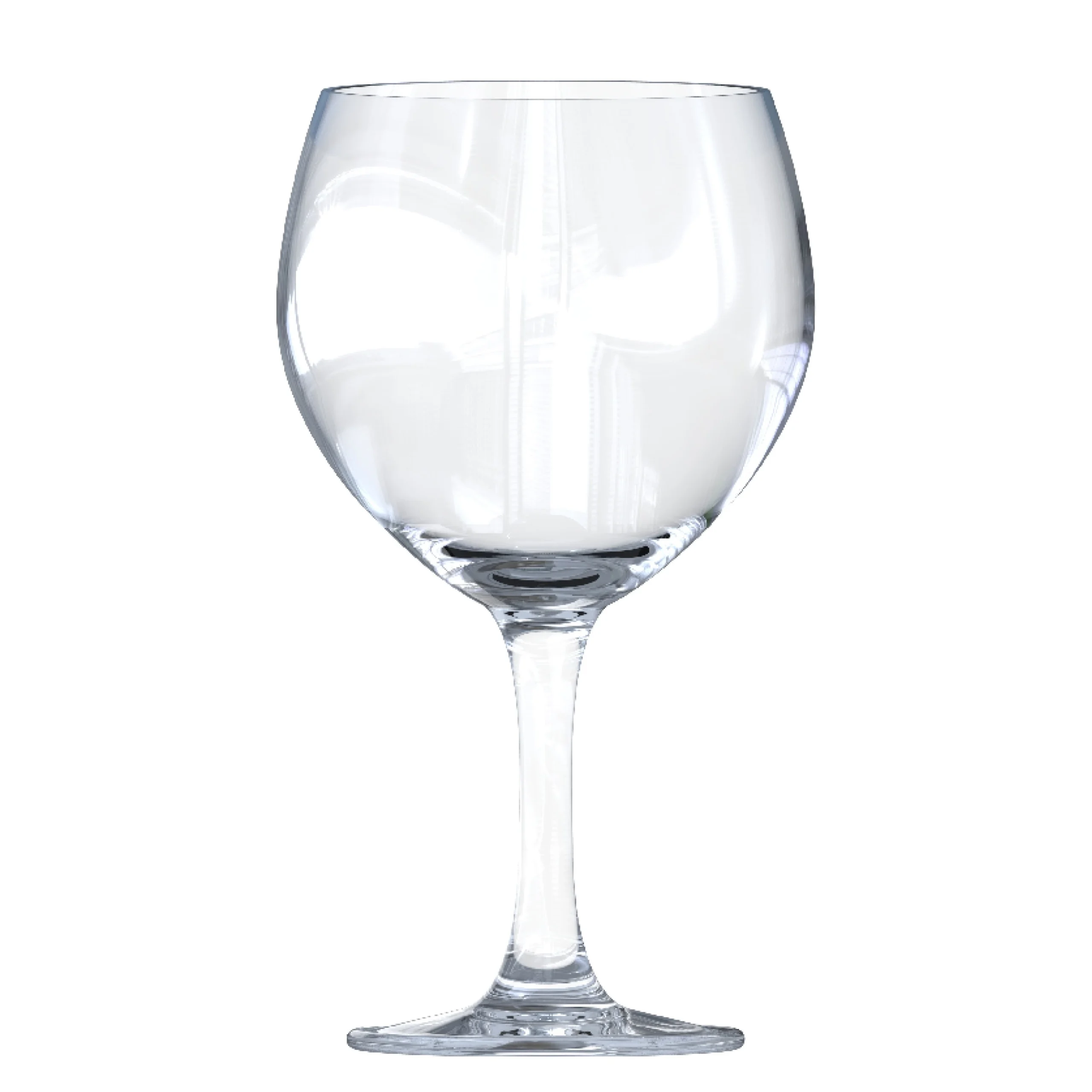 Copa gin tonic grabada
