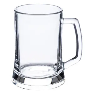 jarra de cerveza grabada con estuche de regalo
